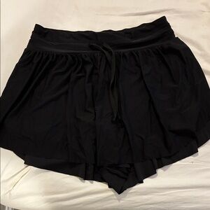 ANTONIO MELANI Black Athletic Shorts